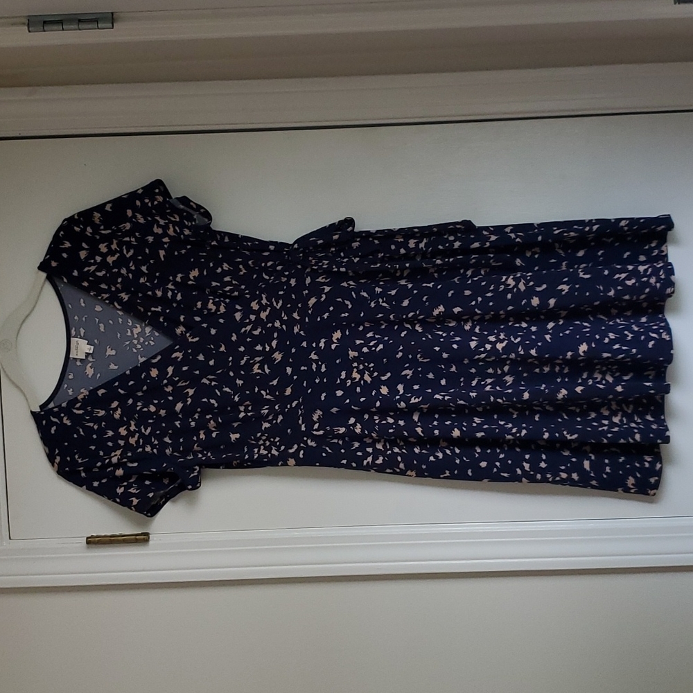 Faux-wrap Dress